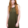 Ladies Essential Khaki Dress